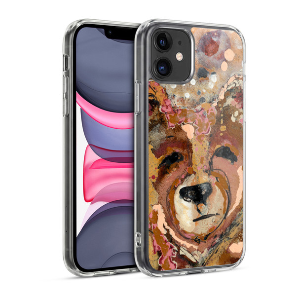 Wyanne Animals Wondering Heart Soft Gel Case for Apple iPhone 11