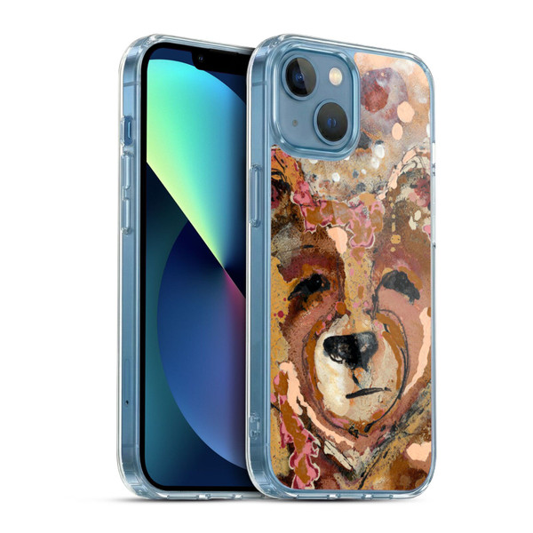 Wyanne Animals Wondering Heart Soft Gel Case for Apple iPhone 13 Mini & MagSafe