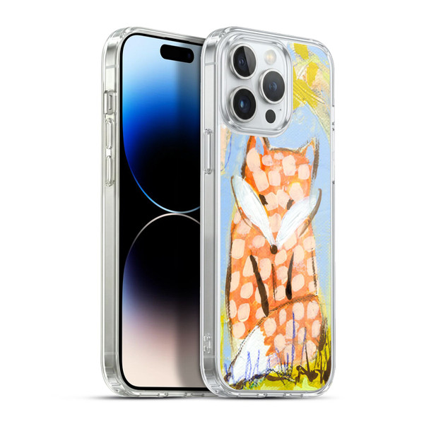 Wyanne Animals Fox In The Brambles Soft Gel Case for Apple iPhone 13 Pro Max & MagSafe