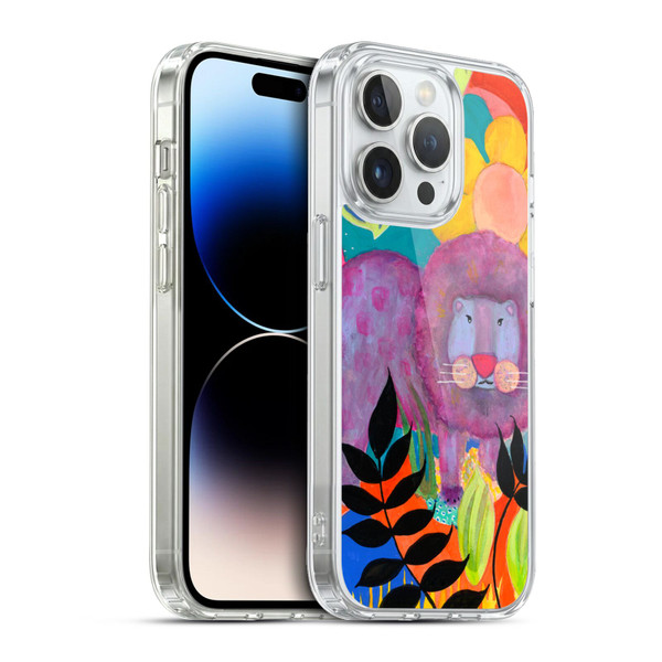 Wyanne Animals Lion Soft Gel Case for Apple iPhone 13 Pro & MagSafe
