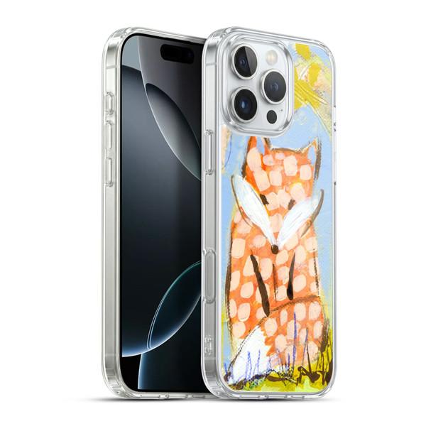 Wyanne Animals Fox In The Brambles Soft Gel Case for Apple iPhone 16 Pro Max & MagSafe