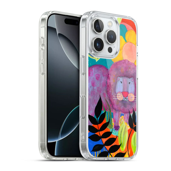 Wyanne Animals Lion Soft Gel Case for Apple iPhone 16 Pro & MagSafe