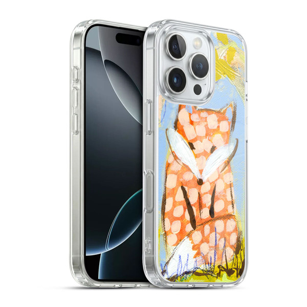 Wyanne Animals Fox In The Brambles Soft Gel Case for Apple iPhone 16 Pro & MagSafe