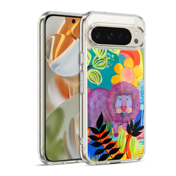 Wyanne Animals Lion Soft Gel Case for Google Pixel 9 / Pixel 9 Pro