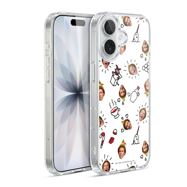 Elf Movie Graphics 2 Buddy Face Pattern Soft Gel Case for Apple iPhone 17