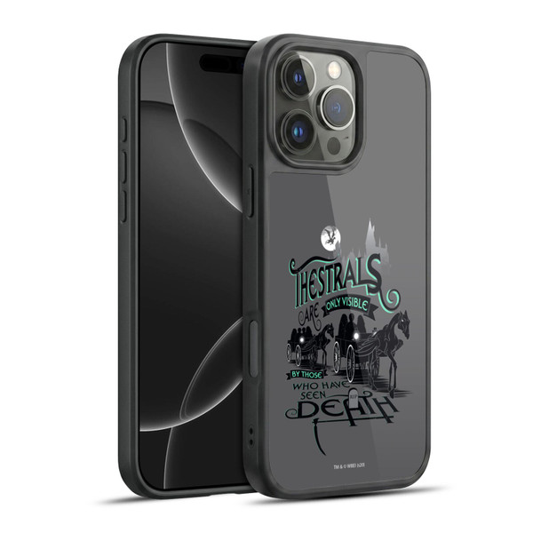 Harry Potter Deathly Hallows XVIII Thestrals Gel Armour Case For Apple iPhone 16 Pro Max