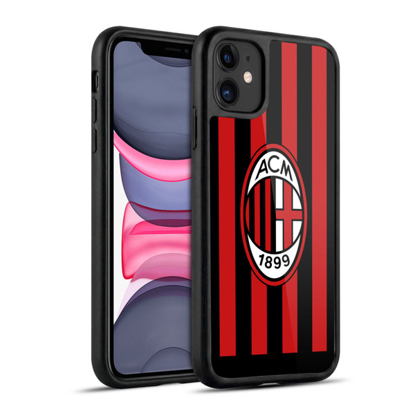 AC Milan 2022/23 Home Kit Gel Armour Case For Apple iPhone 11