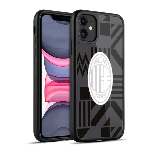 AC Milan 2022/23 Pre Match Kit Gel Armour Case For Apple iPhone 11