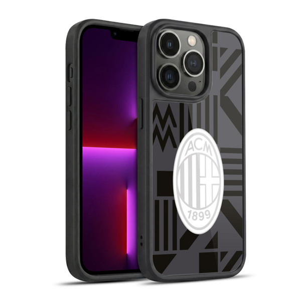 AC Milan 2022/23 Pre Match Kit Gel Armour Case For Apple iPhone 13 Pro