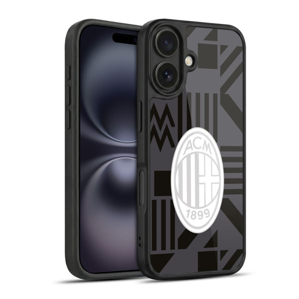 AC Milan 2022/23 Pre Match Kit Gel Armour Case For Apple iPhone 16