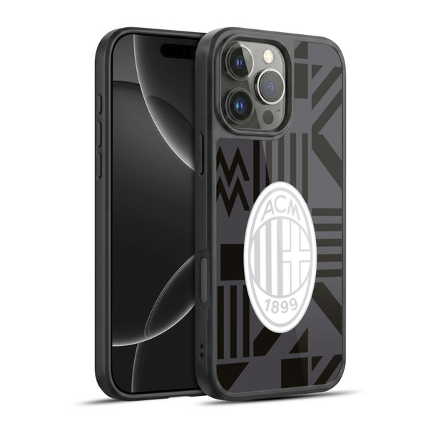 AC Milan 2022/23 Pre Match Kit Gel Armour Case For Apple iPhone 16 Pro Max
