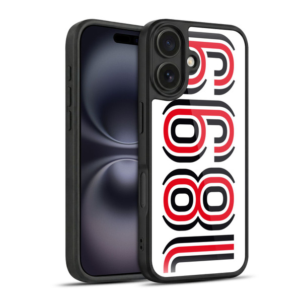 AC Milan Art 1899 Gel Armour Case For Apple iPhone 16