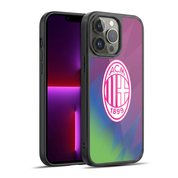 AC Milan 2023/24 Crest Kit Third Gel Armour Case For Apple iPhone 13 Pro Max
