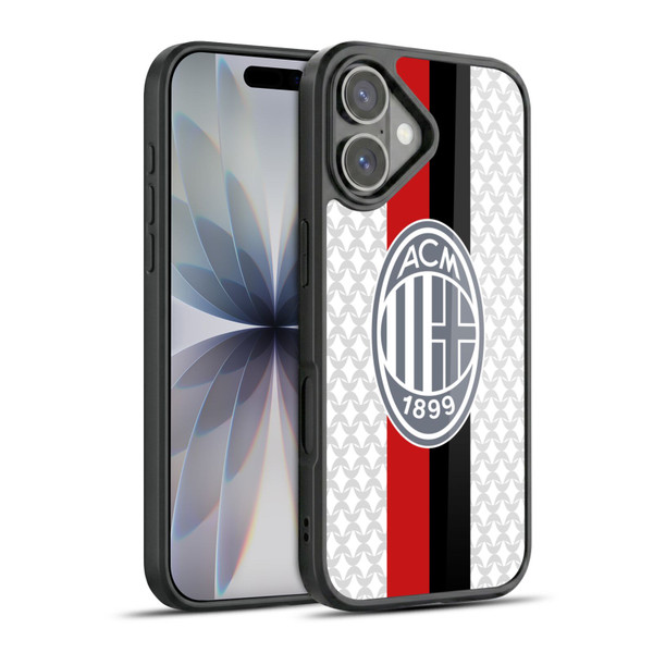 AC Milan 2023/24 Crest Kit Away Gel Armour Case For Apple iPhone 17
