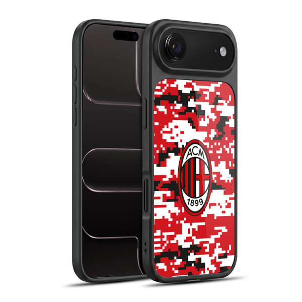 AC Milan Crest Patterns Digital Camouflage Gel Armour Case For Apple iPhone 17 Air