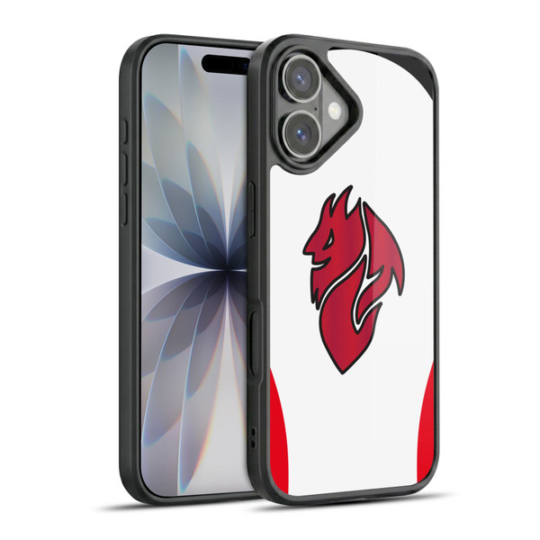 AC Milan 2025/26 Crest Kit Away Gel Armour Case For Apple iPhone 17