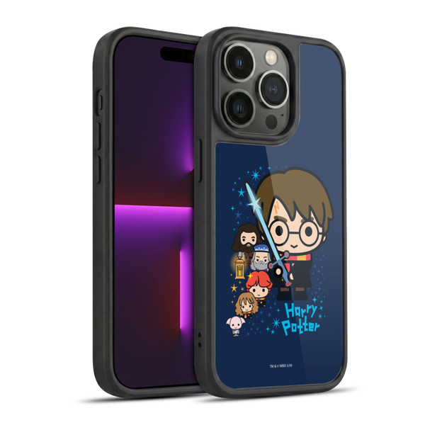 Harry Potter Deathly Hallows I Characters Gel Armour Case For Apple iPhone 14 Pro