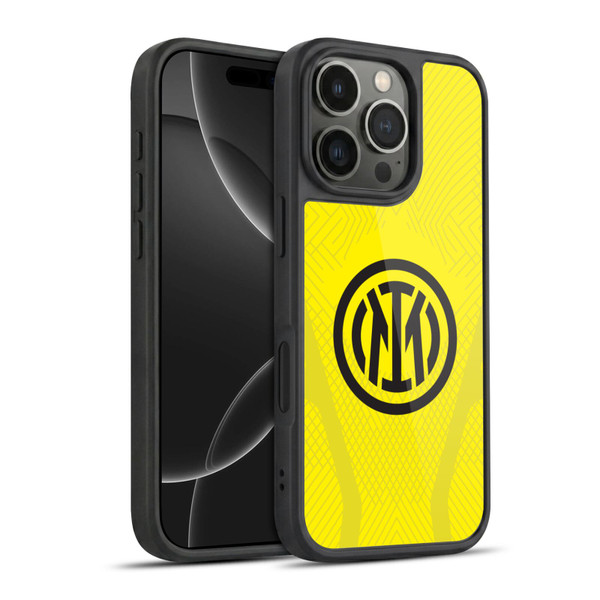 Fc Internazionale Milano 2022/23 Crest Kit Third Gel Armour Case For Apple iPhone 16 Pro