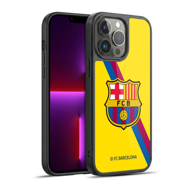 FC Barcelona 2019/20 Crest Kit Away Gel Armour Case For Apple iPhone 13 Pro Max
