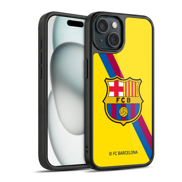FC Barcelona 2019/20 Crest Kit Away Gel Armour Case For Apple iPhone 15