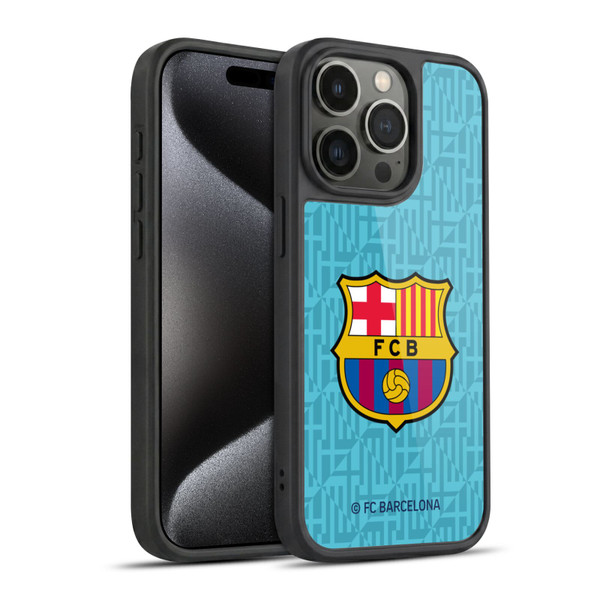 FC Barcelona 2019/20 Crest Kit Third Gel Armour Case For Apple iPhone 15 Pro