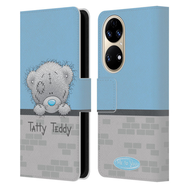 Me To You Classic Tatty Teddy Hello Leather Book Wallet Case Cover For Huawei P50