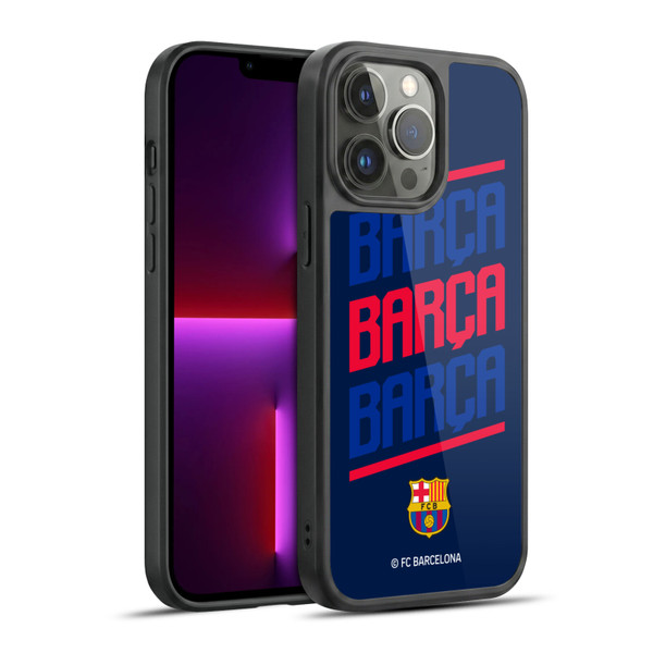 FC Barcelona Graphics Barca Type Gel Armour Case For Apple iPhone 13 Pro Max