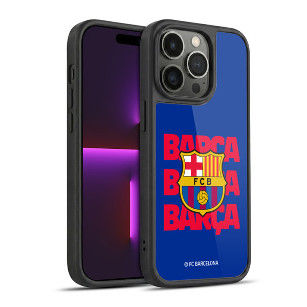 FC Barcelona Graphics Barca Crest Gel Armour Case For Apple iPhone 14 Pro