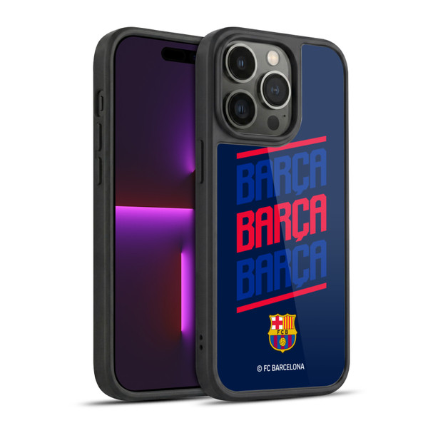 FC Barcelona Graphics Barca Type Gel Armour Case For Apple iPhone 14 Pro