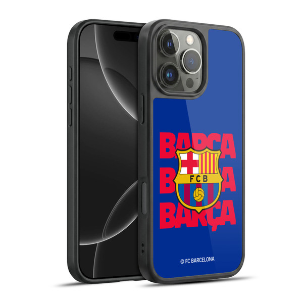 FC Barcelona Graphics Barca Crest Gel Armour Case For Apple iPhone 16 Pro Max