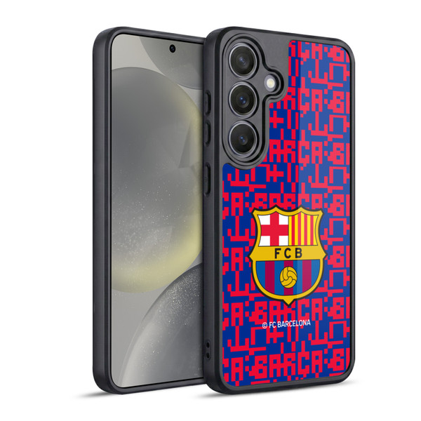 FC Barcelona Graphics Pattern Gel Armour Case For Samsung Galaxy S24 5G