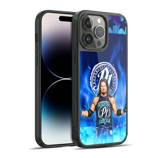 WWE Aj Styles Portrait Gel Armour Case For Apple iPhone 14 Pro Max
