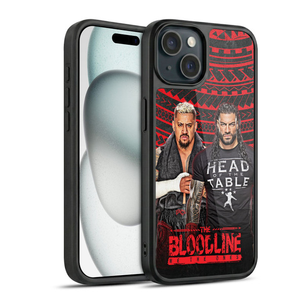 WWE The Bloodline Group Gel Armour Case For Apple iPhone 15
