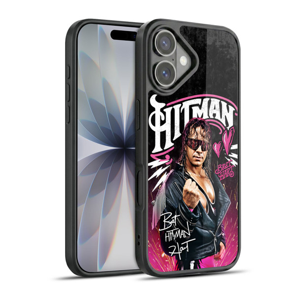 WWE Bret Hart Hitman Graphics Gel Armour Case For Apple iPhone 17