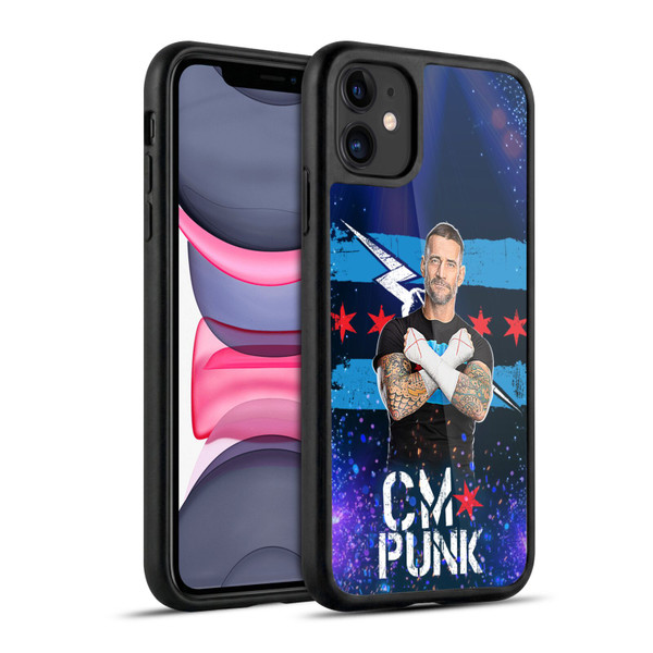 WWE CM Punk Portrait Gel Armour Case For Apple iPhone 11