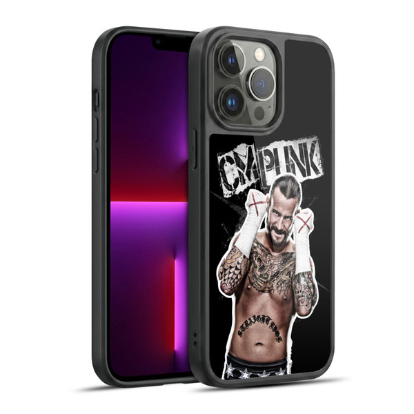 WWE CM Punk Graphics Gel Armour Case For Apple iPhone 13 Pro Max