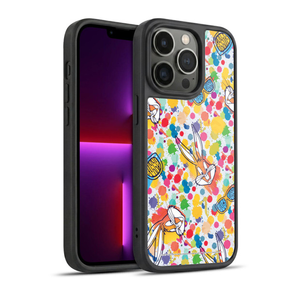 Looney Tunes Bugs Bunny Splatter Gel Armour Case For Apple iPhone 13 Pro