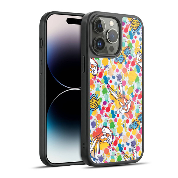 Looney Tunes Bugs Bunny Splatter Gel Armour Case For Apple iPhone 14 Pro Max