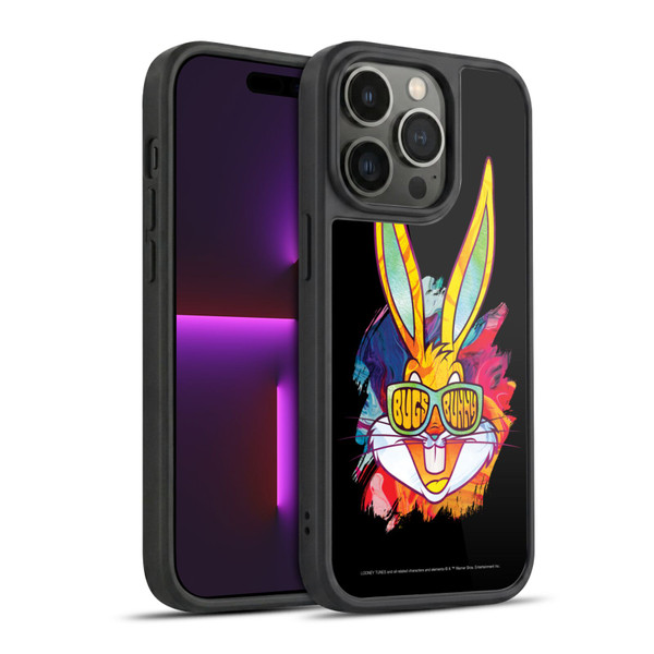 Looney Tunes Bugs Bunny Paint Gel Armour Case For Apple iPhone 14 Pro