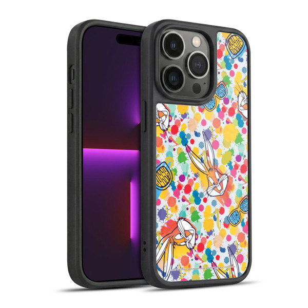 Looney Tunes Bugs Bunny Splatter Gel Armour Case For Apple iPhone 14 Pro