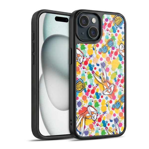 Looney Tunes Bugs Bunny Splatter Gel Armour Case For Apple iPhone 15