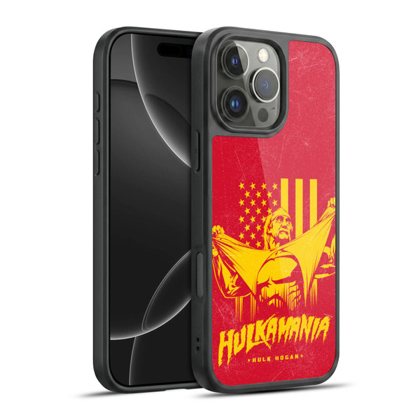 WWE Hulk Hogan Hulkmania Gel Armour Case For Apple iPhone 16 Pro Max