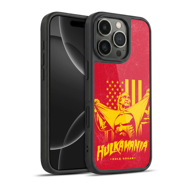 WWE Hulk Hogan Hulkmania Gel Armour Case For Apple iPhone 16 Pro