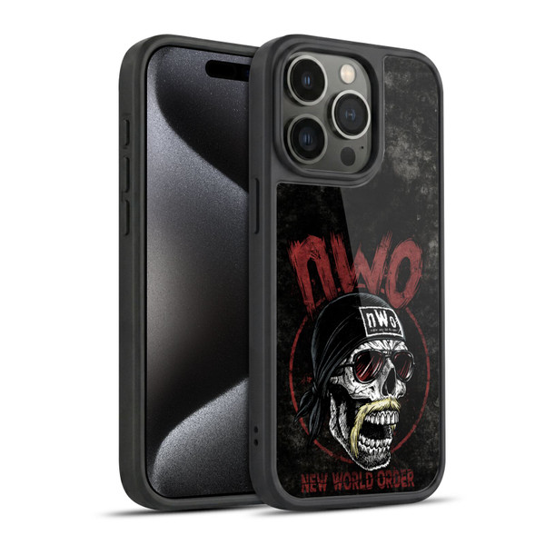 WWE NWO Skull Gel Armour Case For Apple iPhone 15 Pro
