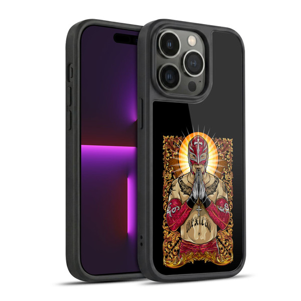 WWE Rey Mysterio Glow Gel Armour Case For Apple iPhone 14 Pro