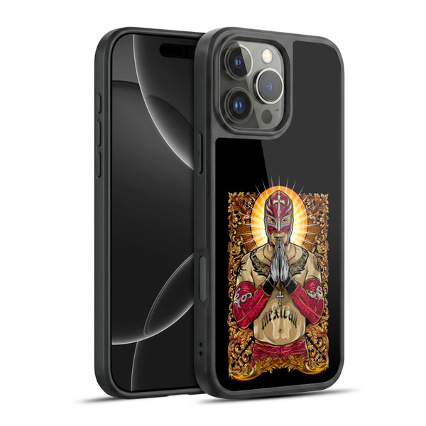WWE Rey Mysterio Glow Gel Armour Case For Apple iPhone 16 Pro Max