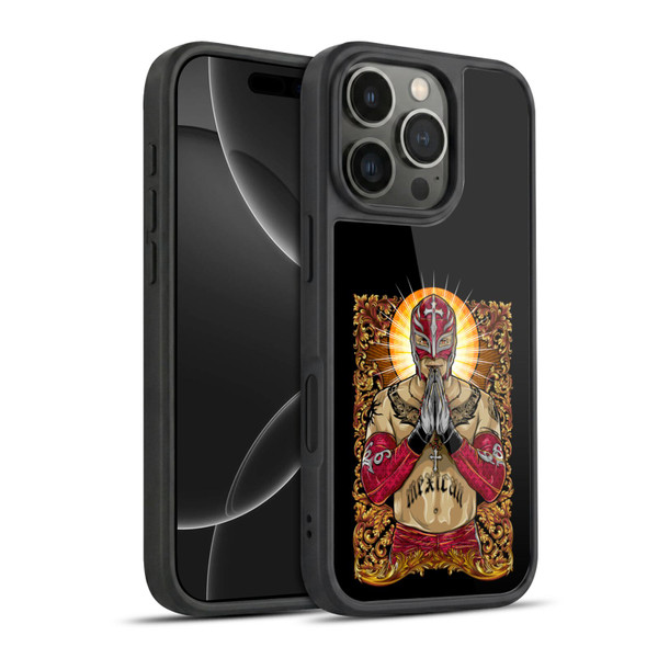 WWE Rey Mysterio Glow Gel Armour Case For Apple iPhone 16 Pro