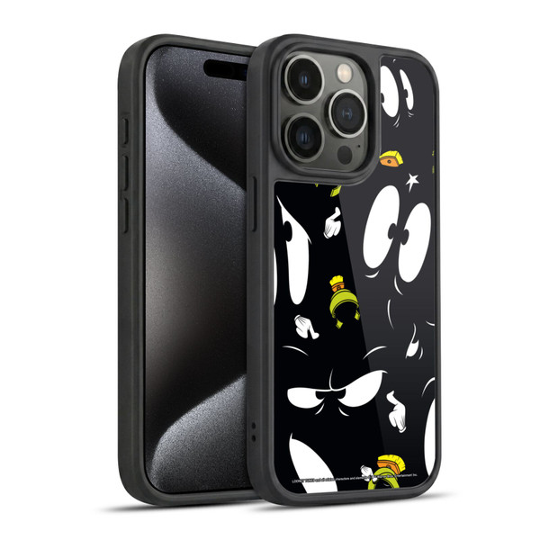 Looney Tunes Patterns Marvin The Martian Gel Armour Case For Apple iPhone 15 Pro