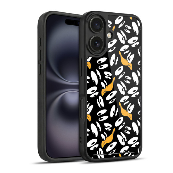 Looney Tunes Patterns Daffy Duck Gel Armour Case For Apple iPhone 16