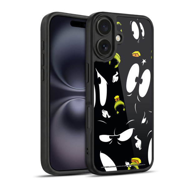 Looney Tunes Patterns Marvin The Martian Gel Armour Case For Apple iPhone 16
